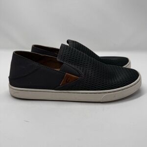 OLUKAI‎ WOMEN'S PEHUEA SLIP ONS PAVEMENT/PAVEMENT Size 8